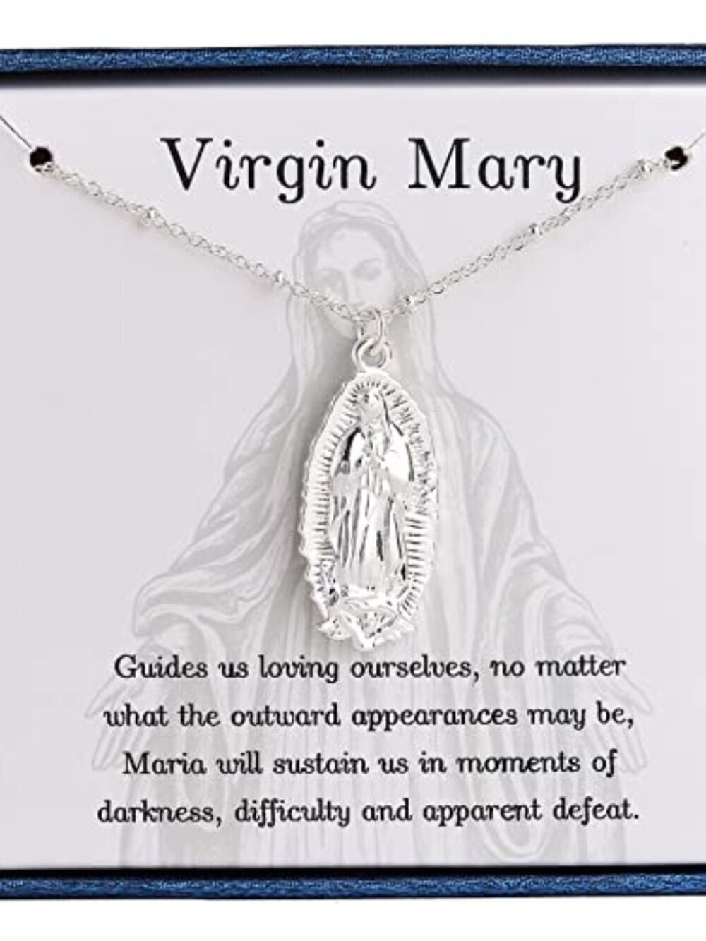 BRAND NEW Women Mama Mary Catholic Medal Pendant Religious Jewelry